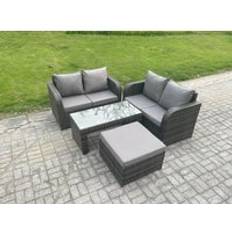 Garden & Outdoor Furniture Fimous High Back Garden Set with Loveseat