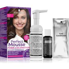 Hårprodukter Schwarzkopf Perfect Mousse hårfärgningsmedel 668 Hazelnut