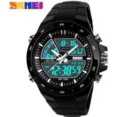 Skmei 1016 Sportuhr LED Digital Analog Alarm 30M Wasserdicht Mode Armbanduhr