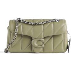 Coach Tabby Shoulder Bag 20 With Quilting - Light Antique Nickel/Moss