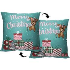 Pillows The Northwest Wb And Jerry Christmas 18X18 Printed Complete Decoration Pillows Green (45.72x45.72cm)