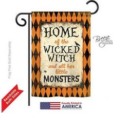 Cheap Flags Breeze Decor 62059 Halloween Wicked 2-Sided Impression Garden Flag