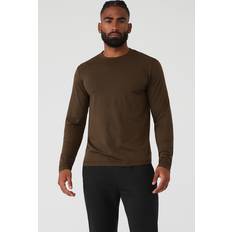 Mujer - Yoga Camisetas Alo Conquer Reform Crewneck Long Sleeve - Brown