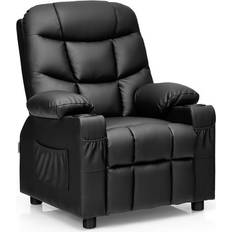 Bed Bath & Beyond Kids Recliner Chair PU Leather Cup Holder