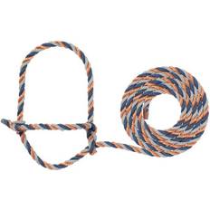 Horse Halters Weaver Weaver Poly Rope Cow Halter Navy/Gray/Copper