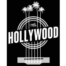 Guitar Center Guitar Center Hollywood Palm Strings Black/White Sticker