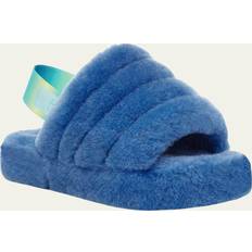 Children's Shoes UGG Unisex-Child Fluff Yeah Slide Slipper, Pollen Gradient, Toddler