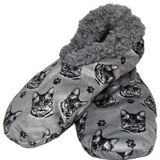 Silver - Women Slippers Silver Tabby Super Soft Women’s Slippers #33