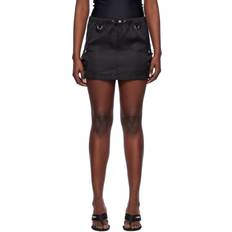 Coperni Black Tailored Cargo Miniskirt Black FR