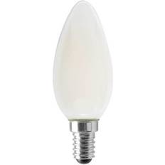 Light Bulbs Satco Lighting S12118 Single 4.5 Watt Dimmable B11 European E14 Led Bulb Frosted