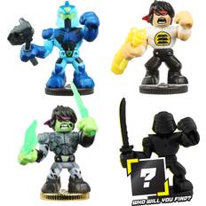 AKEDO Giocattoli AKEDO Ultimate Arcade Warriors Warrior Collector 4-Pack Set 1