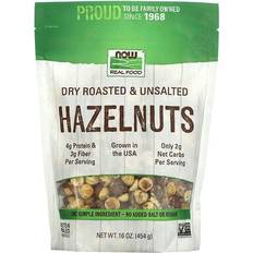 NOW Real Food Hazelnuts Dry Roasted & Unsalted 16