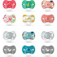 Multicolor Chupetes & Juguetes de Dentición Suavinex Pacifier Prints M Multicolour 2 Units