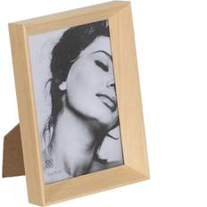 Beige Photo Frames BigBuy Home Beige Wood Crystal 12 Photo Frame