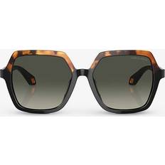 Giorgio Armani Firkantede Skildpadde - Yellow/Tortoise