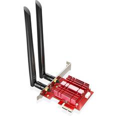EDUP EP 9636GS PCIE Card 3000Mbps WiFi 6 Intel AX200 PCI Express bluetooth5.0 WiFi Receiver Wireless Network Card Adapter for Desktop PC Windows10 L