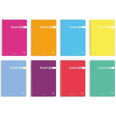 Multicoloured Notepads Pacsa Pacsa Plastipac Multicolour Quarto 5 Pieces 80