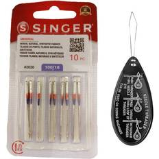 Sewing Machines Singer Universal 2020 Sewing Machine Needles Packet of 10, 100/16