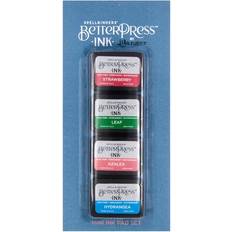 Spellbinders Flower Garden BetterPress Ink Mini Set for Paper Craft