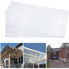 Sheet Materials Birchtree 4mm Polycarbonate Sheet 14PCS Transparent White