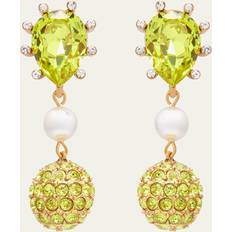 Oscar de la Renta Pearl Cactus Earrings - Pearl