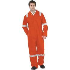 Washable Overalls Click Beeswift Nordic Design Fire-Retardant Boilersuit Orange