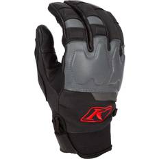 Klim Inversion Pro Snowmobile Gloves, black-grey-red