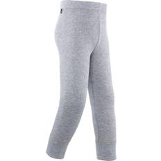 Blanc Couches de base Wedze Base Layer Trousers. Baby Ski Leggings Warm Grey Pearl Grey/sunflower