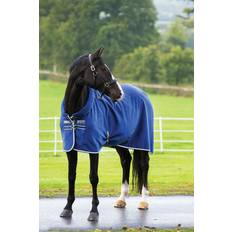 130cm Mantas para Caballos Horseware Manta Secante, Dark Blue/Beige