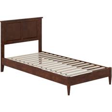 Beds & Mattresses AFI Charlotte Walnut Frame Twin XL Low