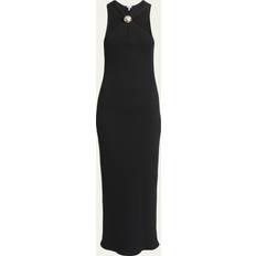 Loewe Anagram cotton maxi dress black