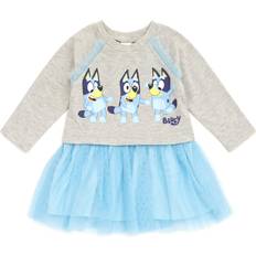 Dresses Bluey Bluey Little Girls French Terry Dress