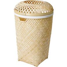 Beige Tvättkorgar IKEA SALUDING Tvättkorg, handgjord