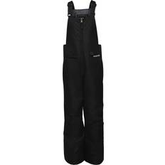 L Snowsuits Children's Clothing SkiGear Kids Insulated Snow Bib Overalls, Black