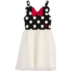 Disney Black Children's Clothing Disney BLACK Little Girls Minnie Mouse Polka Dot & Mesh Dress