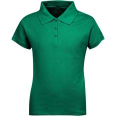 Polo Shirts Premium Wear Girls Short Sleeve Polo Shirts Kelly Green