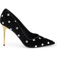 Heels & Pumps Balmain Balmain Polka Dot Velvet Pumps Women