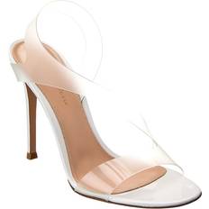 Gianvito Rossi Schoenen Gianvito Rossi Metropolis 105 Vinyl Leather Sandal -