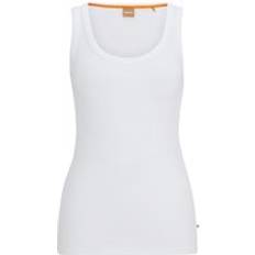 Jersey Veste BOSS Stretch-cotton slim-fit vest with ribbed structure
