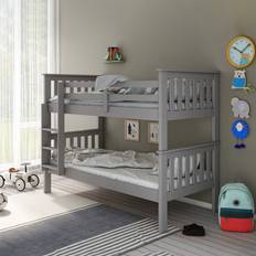 Beds & Mattresses Bedmaster Carra Grey Wooden Single