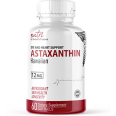 Nature's Fusions Nutri Astaxanthin Grown In Hawaii 12mg 60 pcs