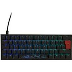 Ducky One 2 Pro Mini 60% Mechanical Keyboard Black MX Cherry Silver