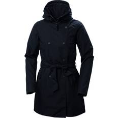 Helly Hansen Women's II Insulated Trench Coat Navy Navy Blue