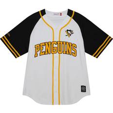 Mitchell & Ness Pittsburgh Penguins White Baseball Jersey, Men's