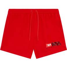 Diesel Herren Bademode Diesel Denim Division Swim Shorts, Red