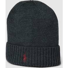 Polo Ralph Lauren Uomo Cappelli Polo Ralph Lauren Berretto Grigio Scuro/Rosso Vino