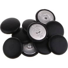 Knöpfe Faux Leather Covered Upholstery Buttons for Sewing & Crafts 25mm Round Pack of 10