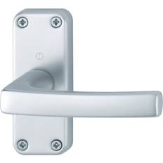 Hoppe Duranorm Dubayy Door Latch Handle 112mm Satin Anodised