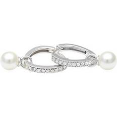 Lily and Rose Petite Kennedy hoops örhängen ivory pearl
