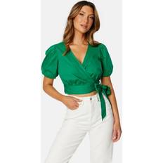 Bubbleroom Gröna Överdelar Bubbleroom Tova blouse Green
